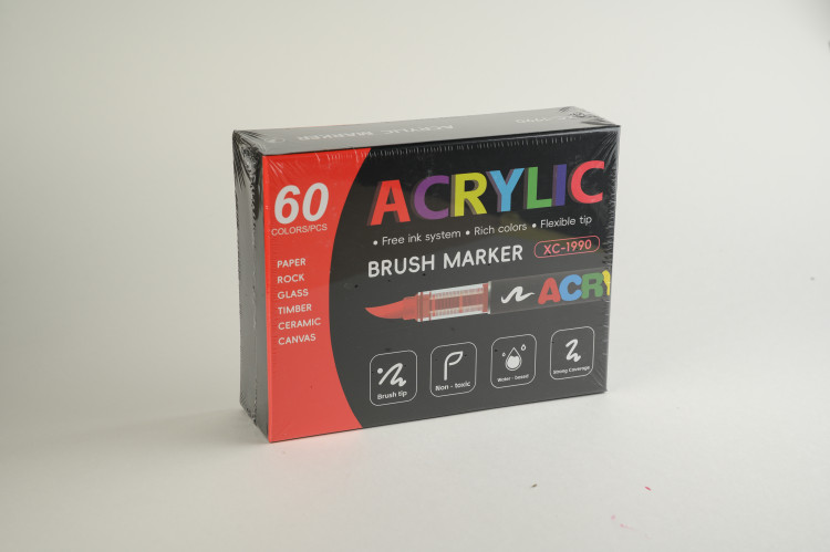 Маркеры акриловые 60 цв.