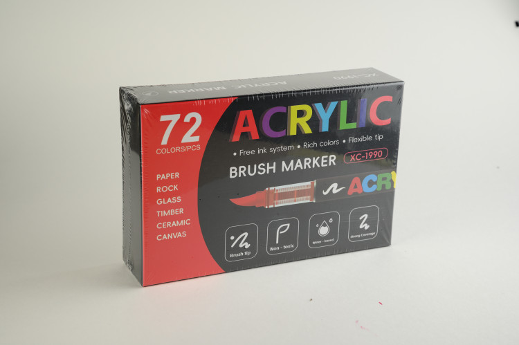 Маркеры акриловые 72 цв.
