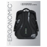 Рюкзак Berlingo ErgoFlex "Blackstone" 42*30*17см, 2 отделения, 4 кармана, эргономичная спинка