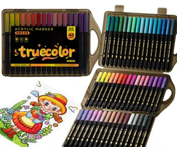 Маркеры акриловые 48 цв. "Truecolor"