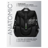 Ранец Berlingo Expert "Black" 37*28*16см, 2 отделения, 2 кармана, анатомическая спинка.